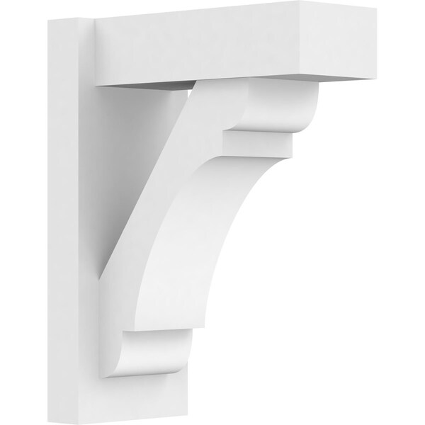 Ekena Millwork Olympic Architectural Grade PVC Outlooker with Block Ends, 7"W X 14"D X 18"H OUTP07X14X18OLY05 - main